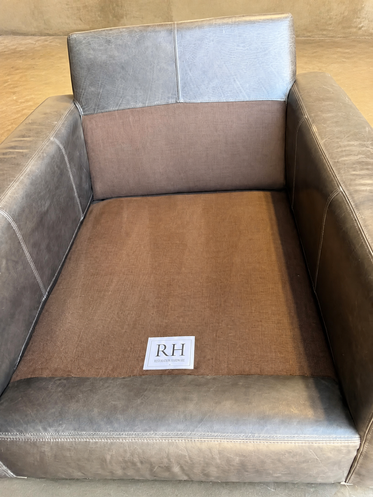 Restoration Hardware Maxwell Leather Chairs