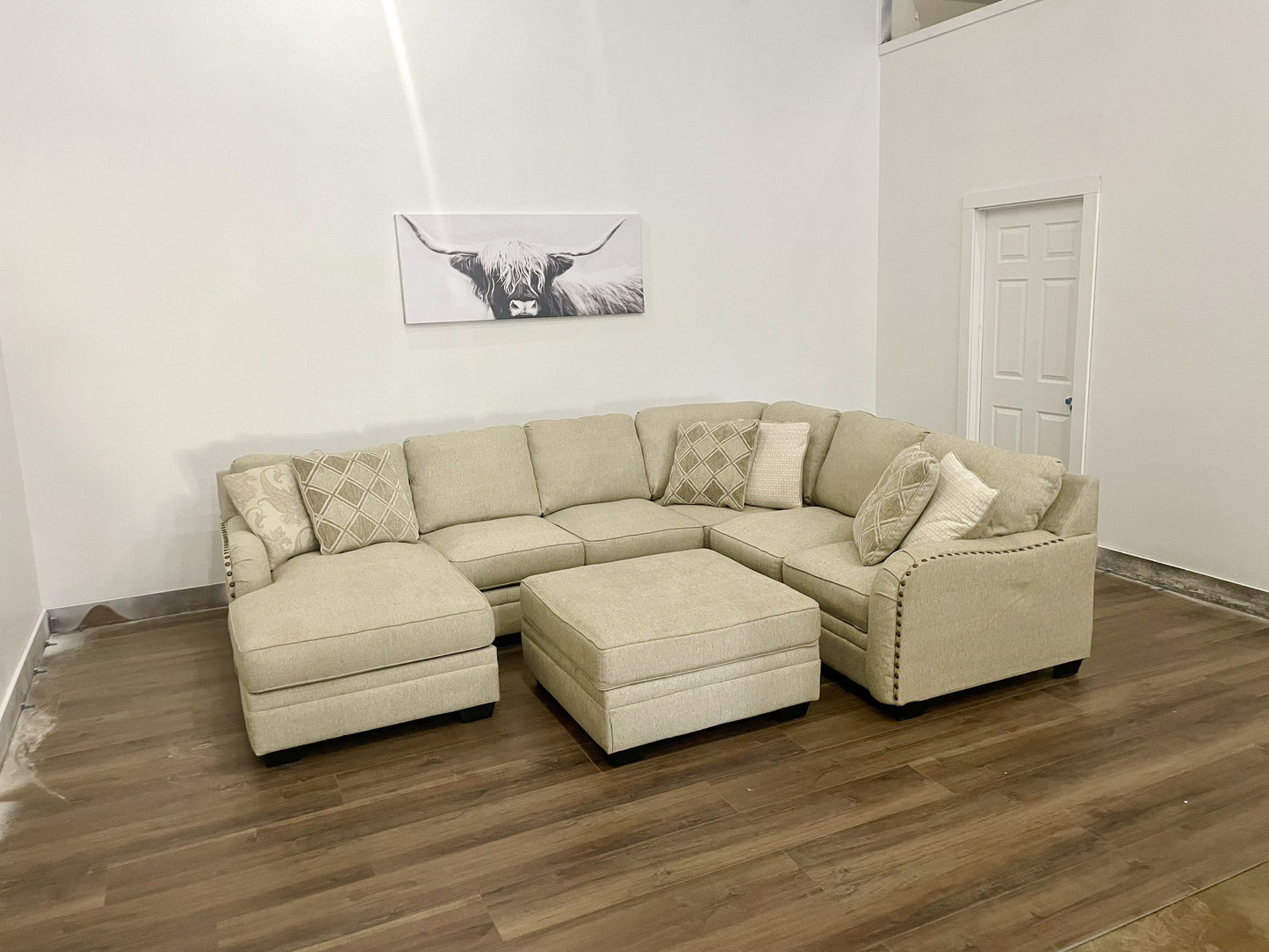 Ashley Luxora Sectional + Ottoman